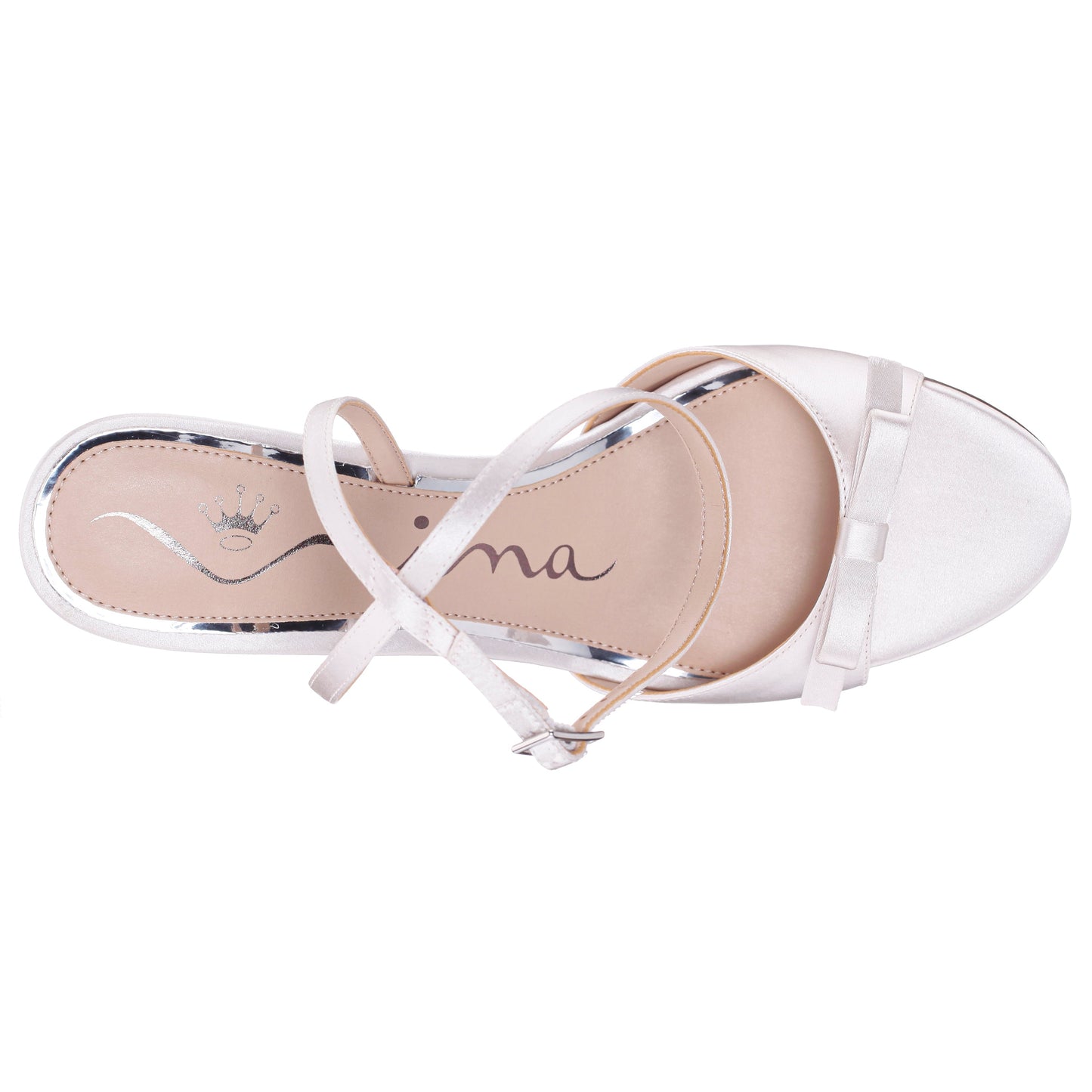 Nina Shoes Vicci White Sandal High-Heel
