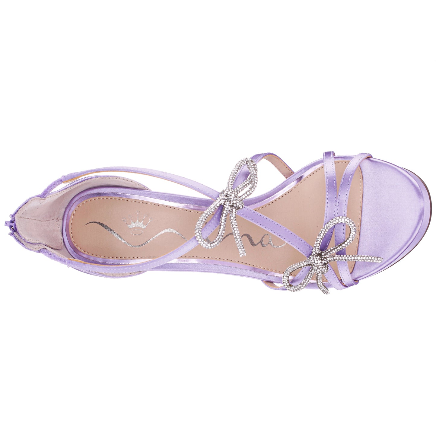 Nina Shoes Felicia Purple Sandal Stiletto-Heel Platform