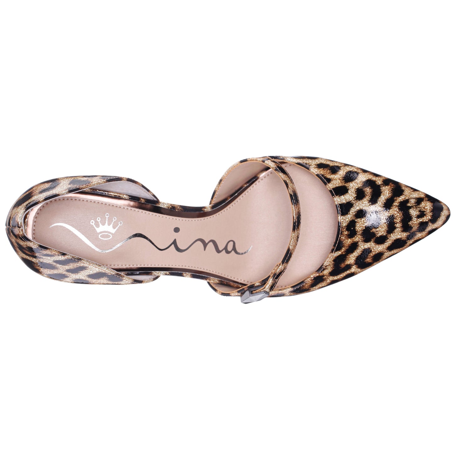 Nina Shoes Nashly Leopard Mid-Heel Pump