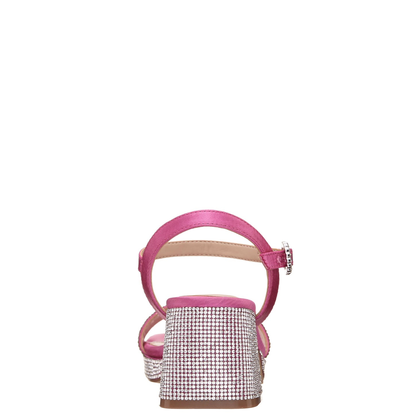 Nina Shoes Girls Marysol Pink Rhinestone Platform Dress Sandals