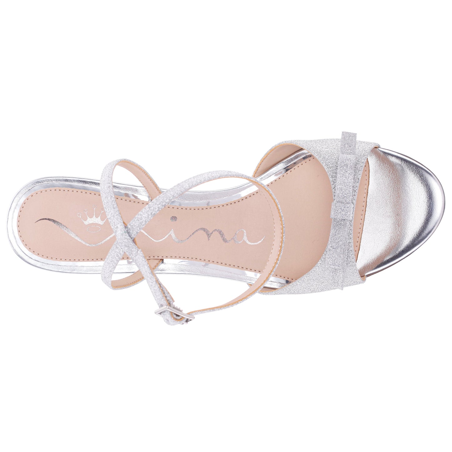Nina Shoes Vicci Silver Sandal High-Heel