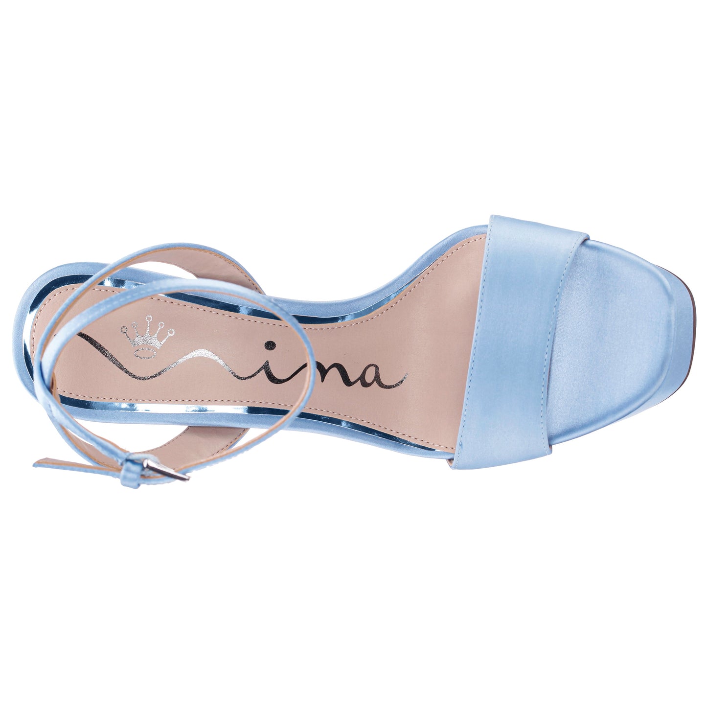 Nina Shoes Antonia Blue Group Ultra-High Platform Sandals