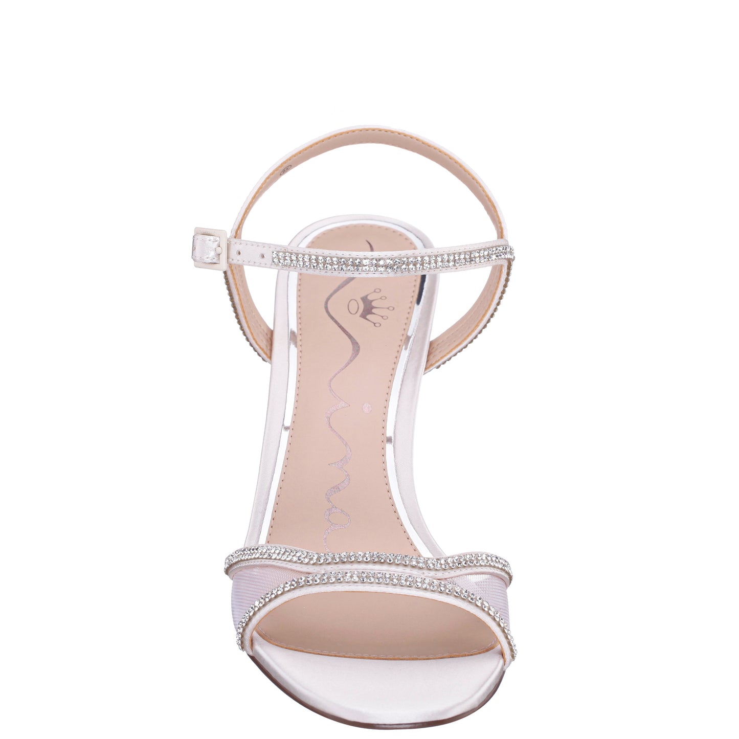 Nina Shoes Adela White Sandal High-Heel