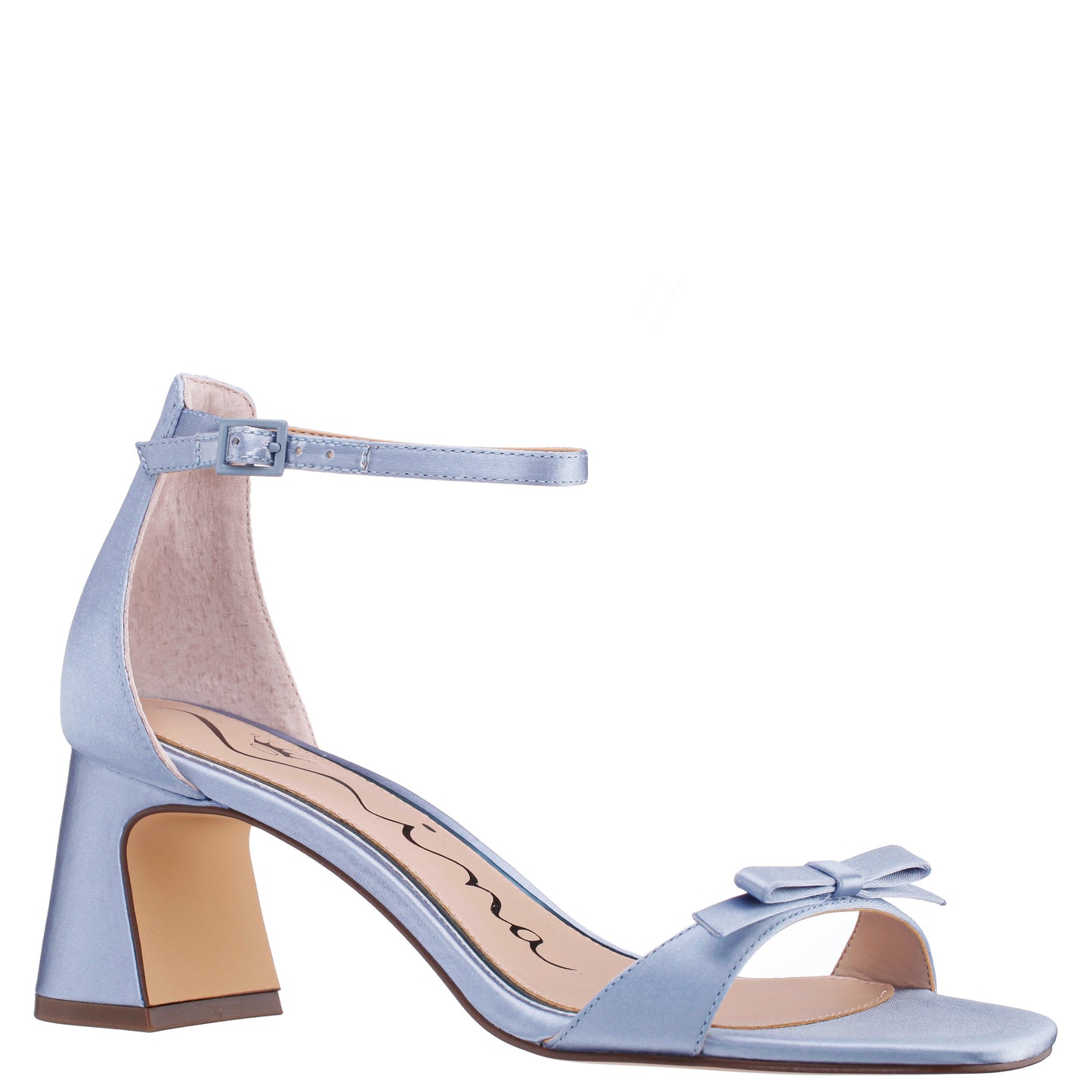 Nina Shoes Bia Blue Sandal Mid-Heel