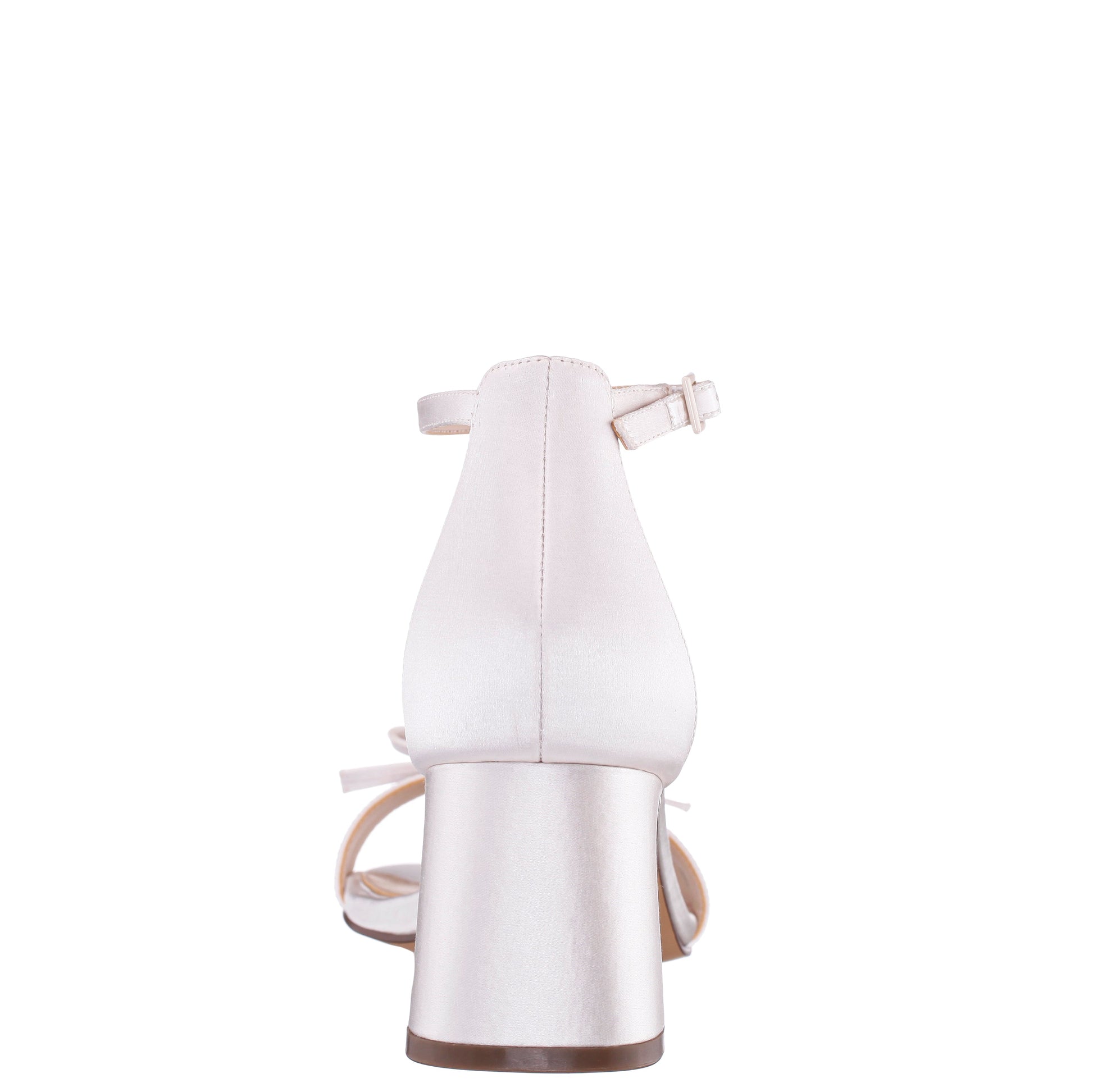 Nina Shoes Bia White Sandal Mid-Heel