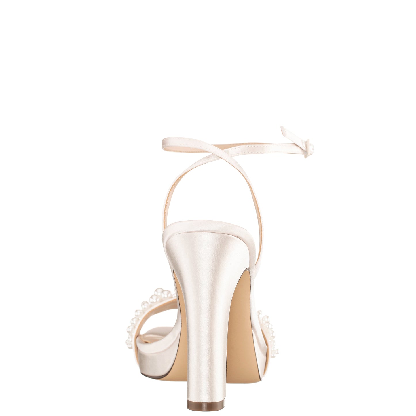 Nina Shoes Evette White Sandal High-Heel Platform