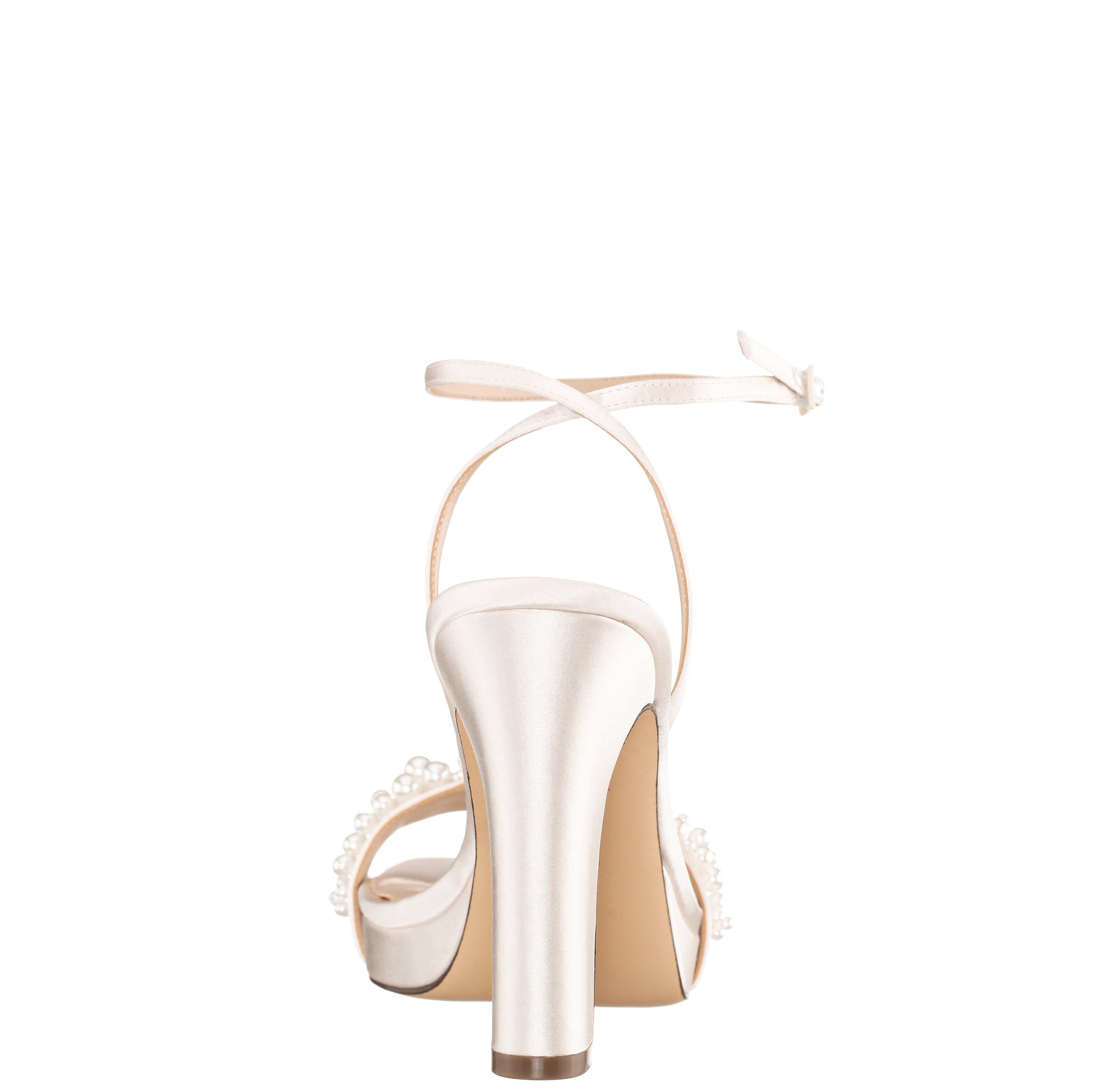 Nina Shoes Evette White Sandal High-Heel Platform