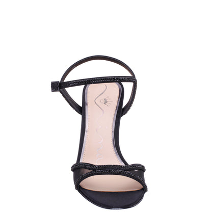 Nina Shoes Adela Black Sandal High-Heel