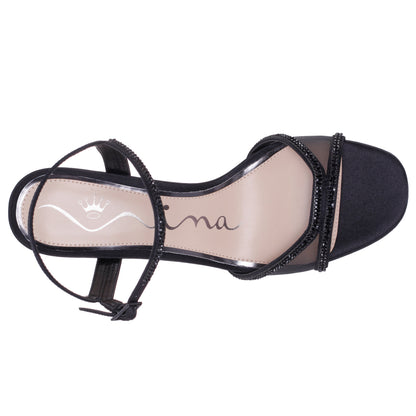 Nina Shoes Adela Black Sandal High-Heel