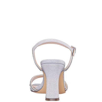 Nina Shoes Adela Silver Sandal High-Heel