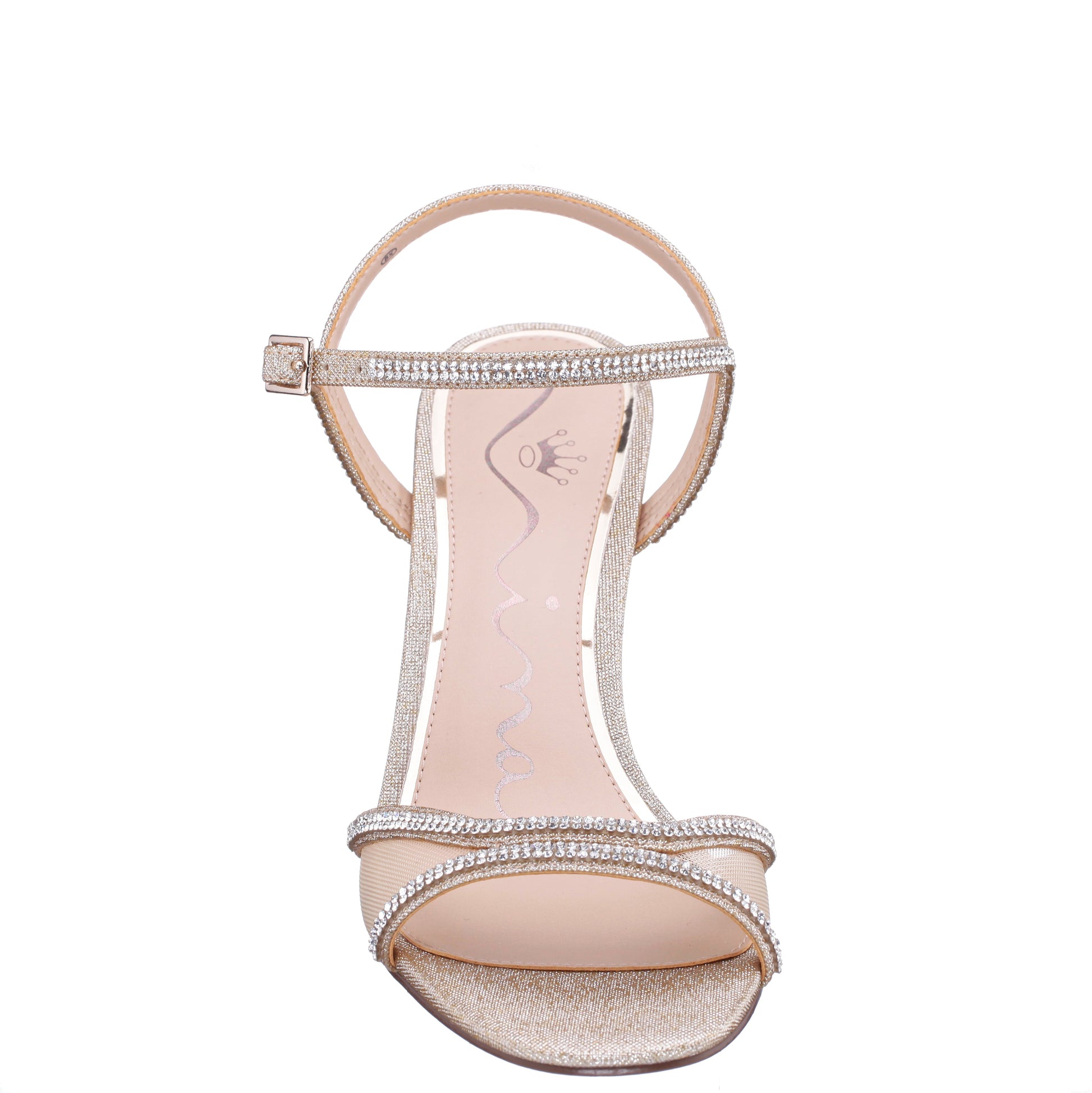 Nina Shoes Adela Gold Sandal High-Heel