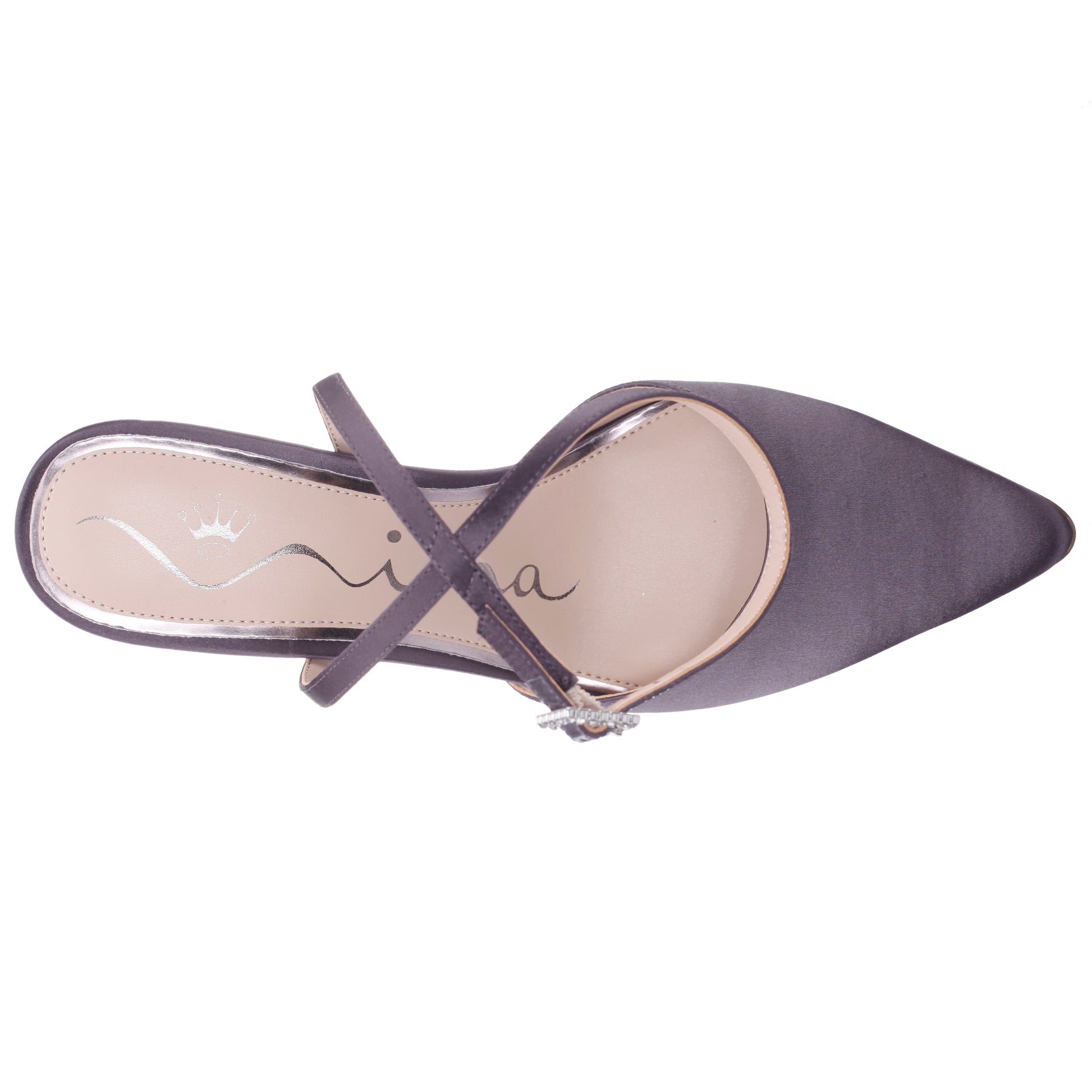 Nina Shoes Nasha Grey High-Heel Pumps