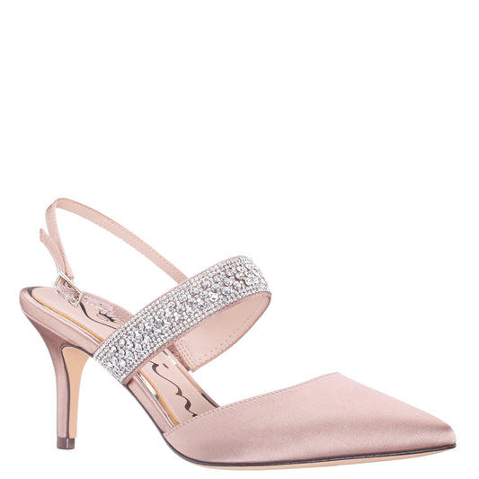 Nina Shoes Trista Brown Mid-Heel Pumps