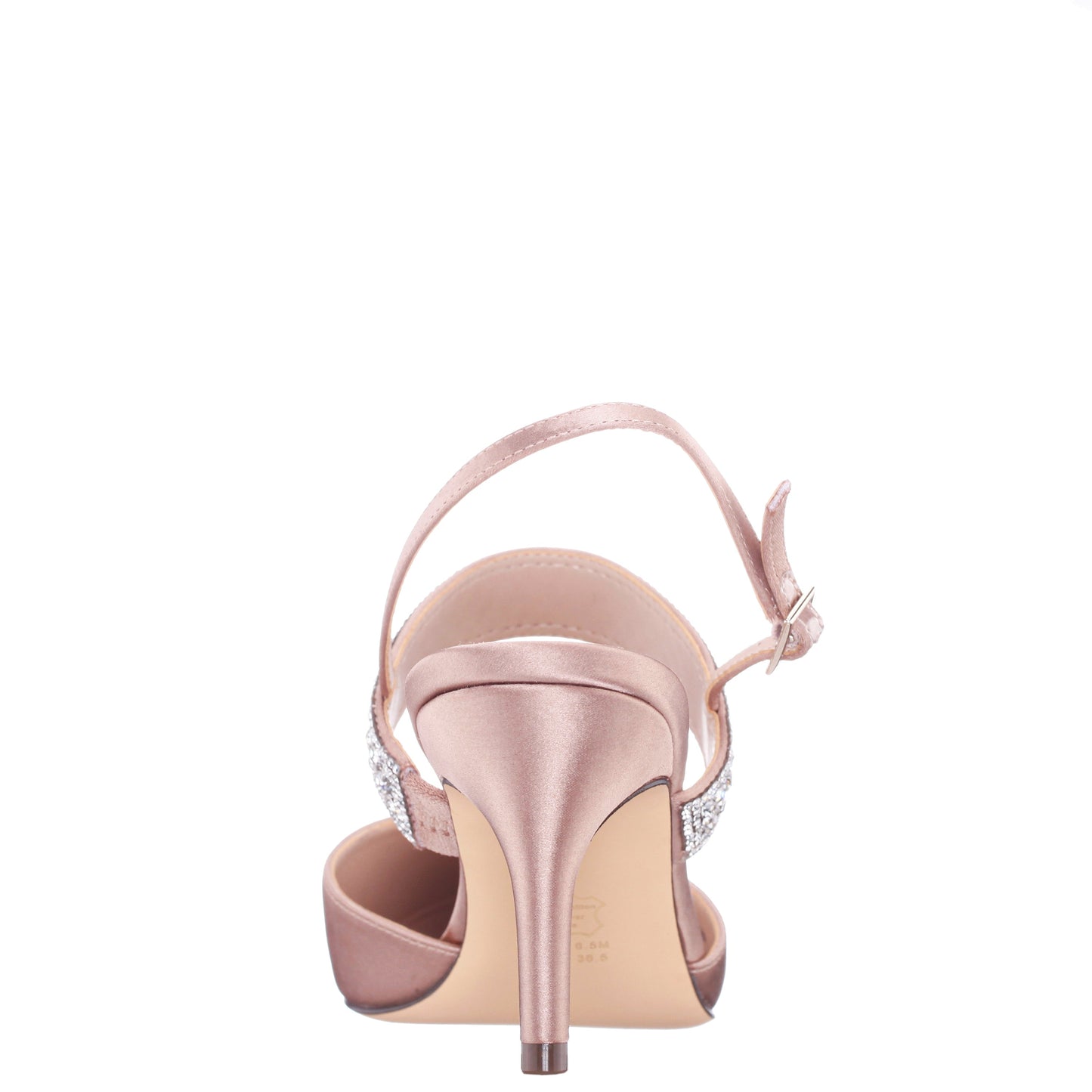 Nina Shoes Trista Brown Mid-Heel Pumps