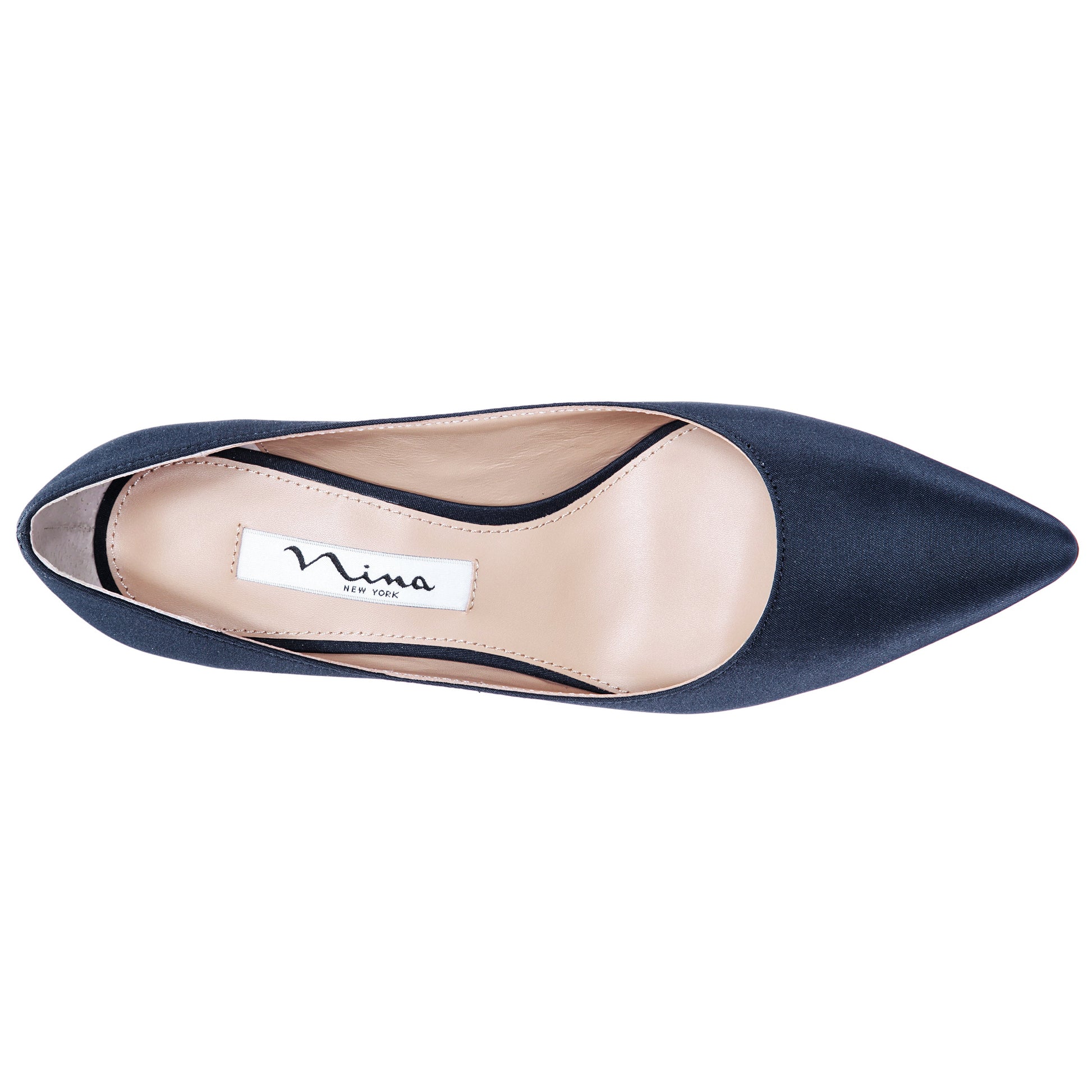 Nina Shoes Nina60 Blue Mid-Heel Classic Pump