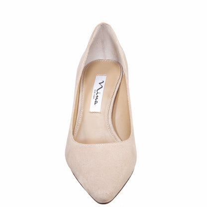Nina Shoes Nina60 Beigette Mid-Heel Classic Pump