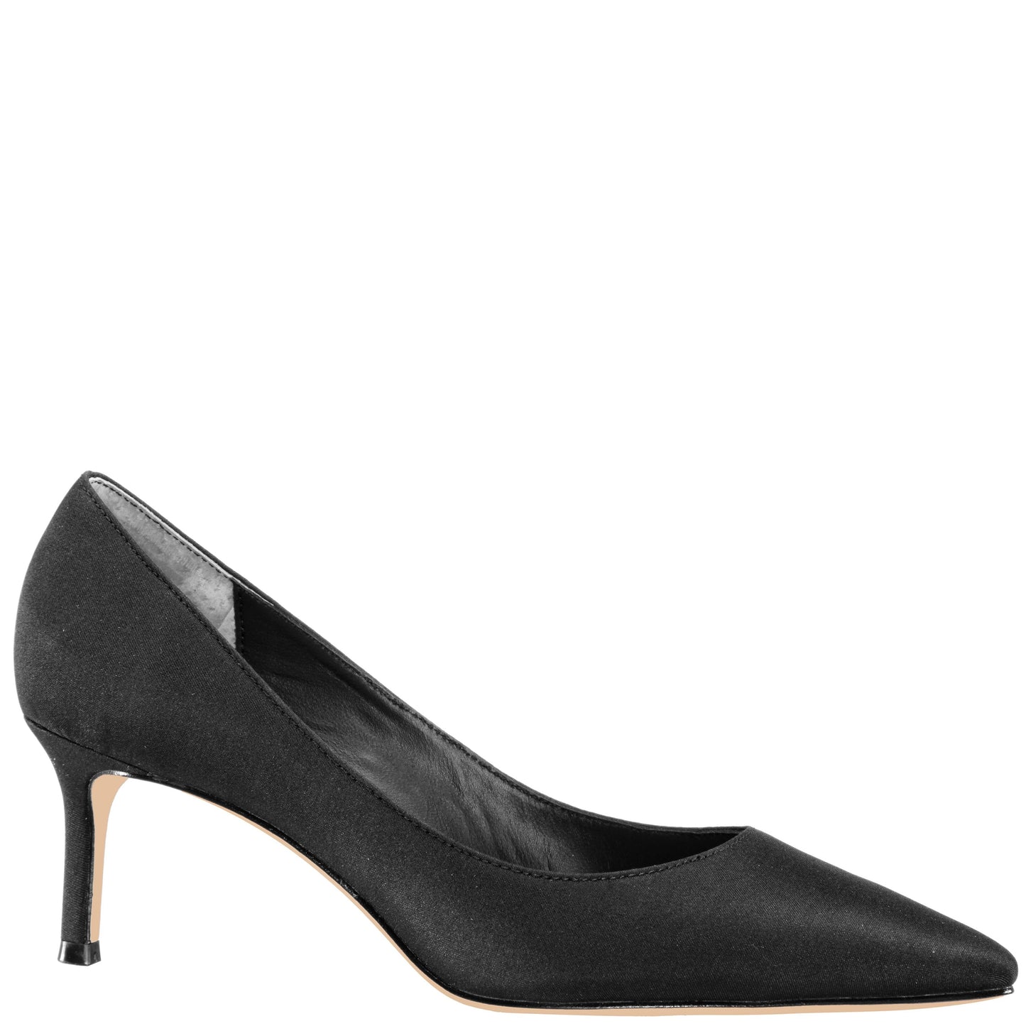 Nina Shoes Nina60 Black Mid-Heel Classic Pump