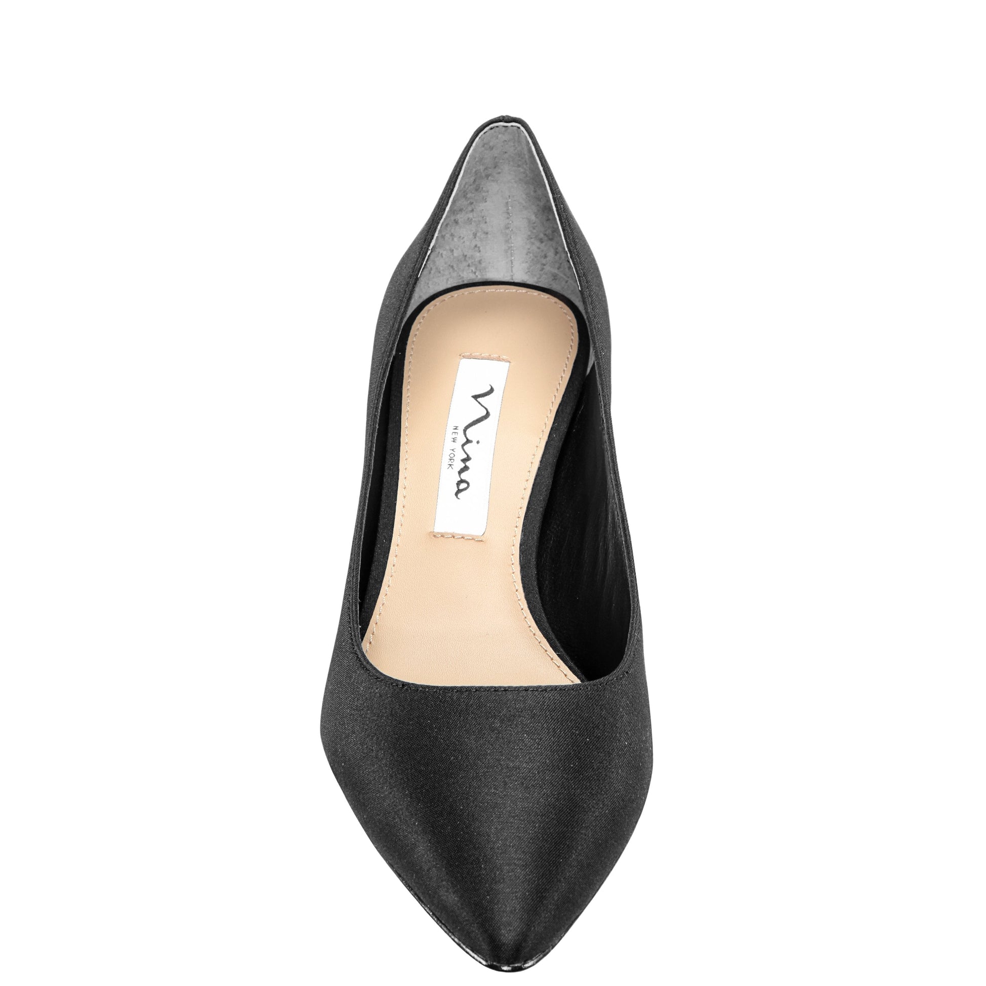 Nina Shoes Nina60 Black Mid-Heel Classic Pump