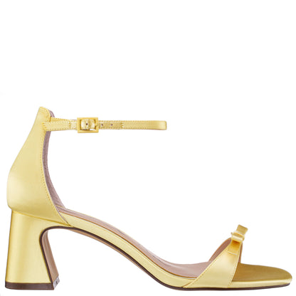 Nina Shoes Bia Yellow Sandal Mid-Heel