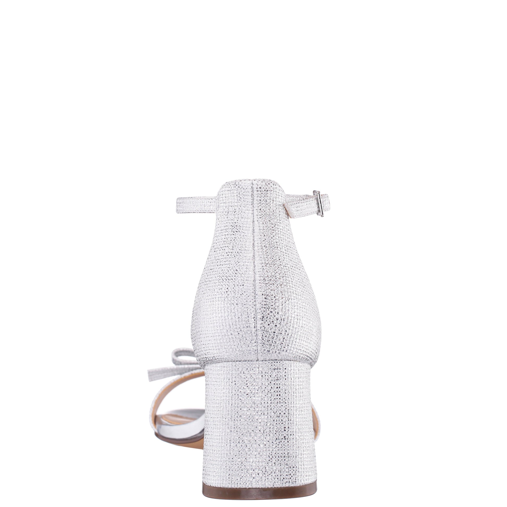 Nina Shoes Bia Silver Sandal Mid-Heel