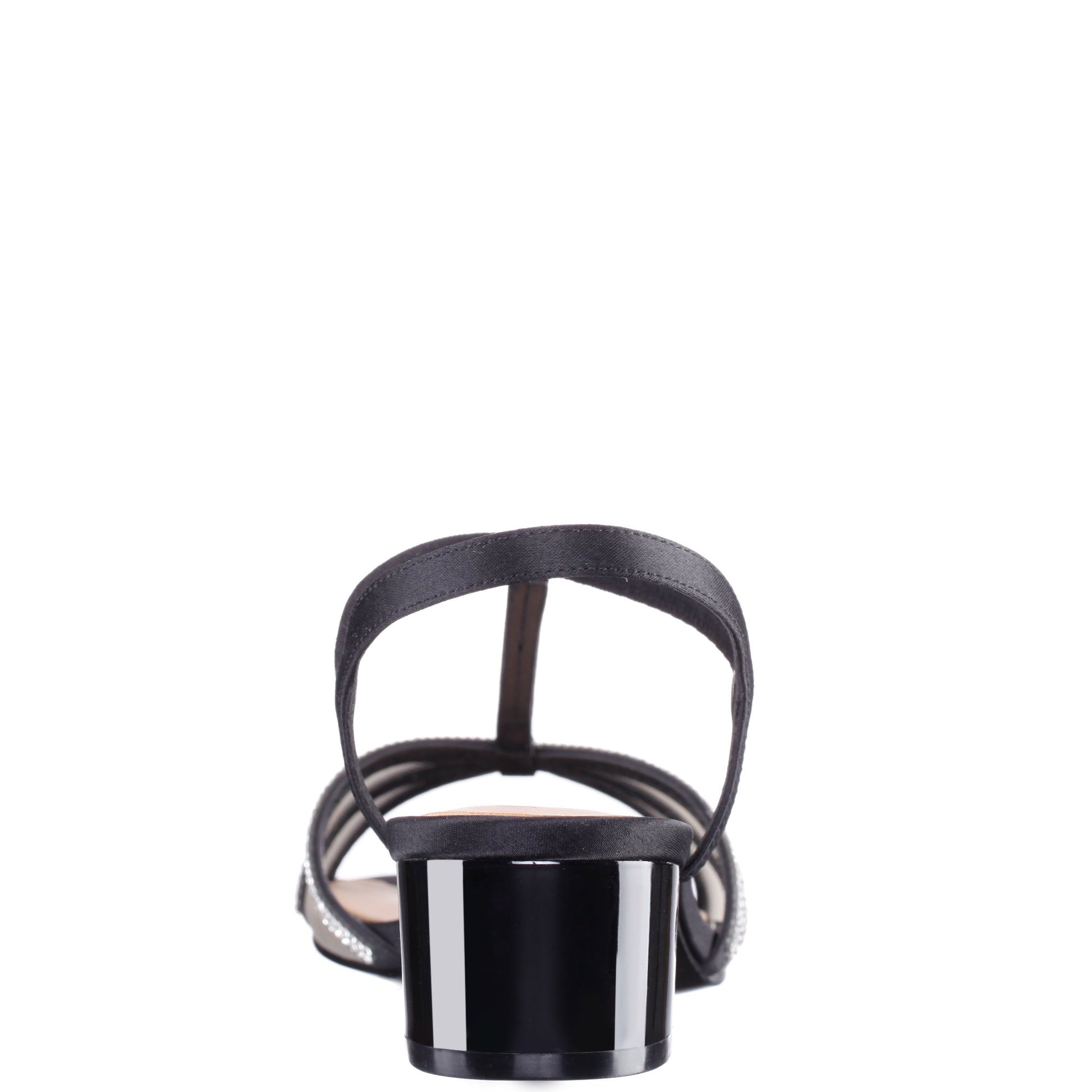 Nina Shoes Goldie Black Sandal Low-Heel