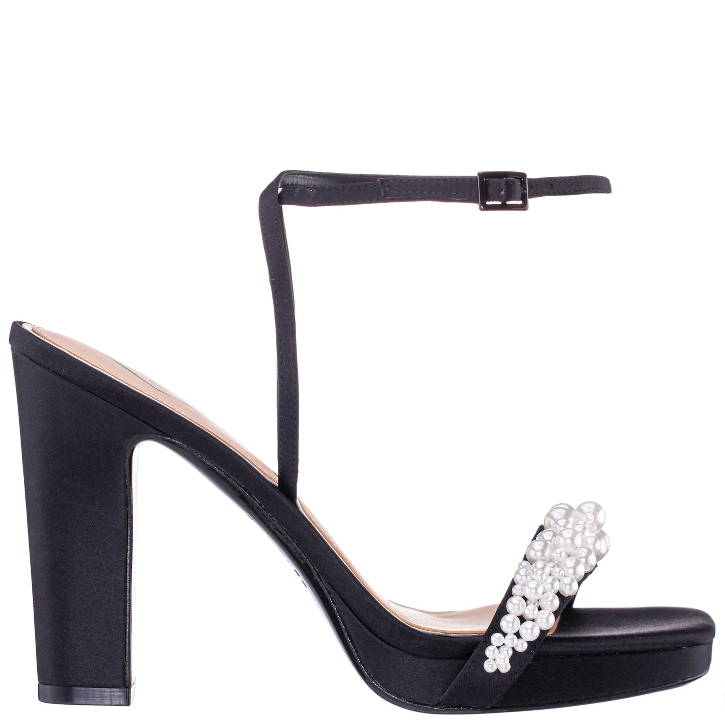 Nina Shoes Evette Black Sandal High-Heel Platform