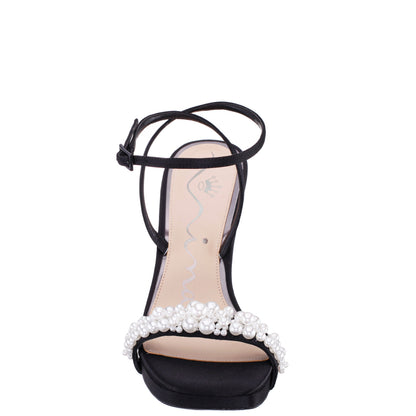 Nina Shoes Evette Black Sandal High-Heel Platform