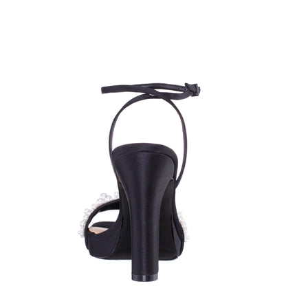 Nina Shoes Evette Black Sandal High-Heel Platform