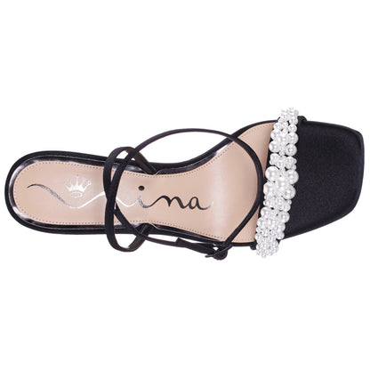 Nina Shoes Evette Black Sandal High-Heel Platform