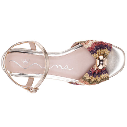 Nina Shoes Slater Rainbow Flat Sandal Flat-Shoe