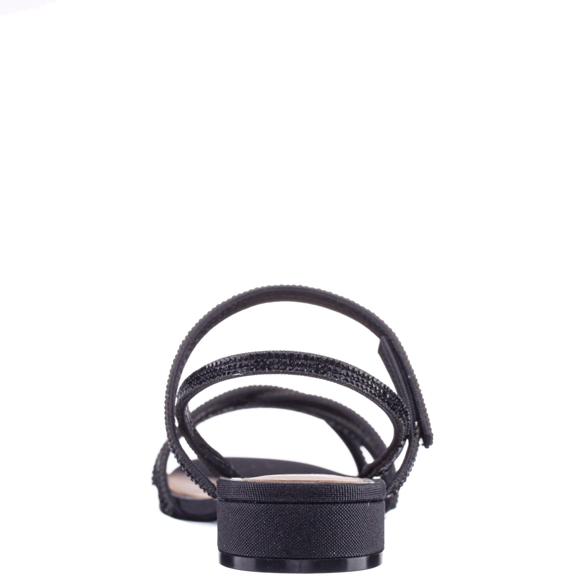 Nina Shoes Sonja Black Sandal Flat-Shoe Sandals