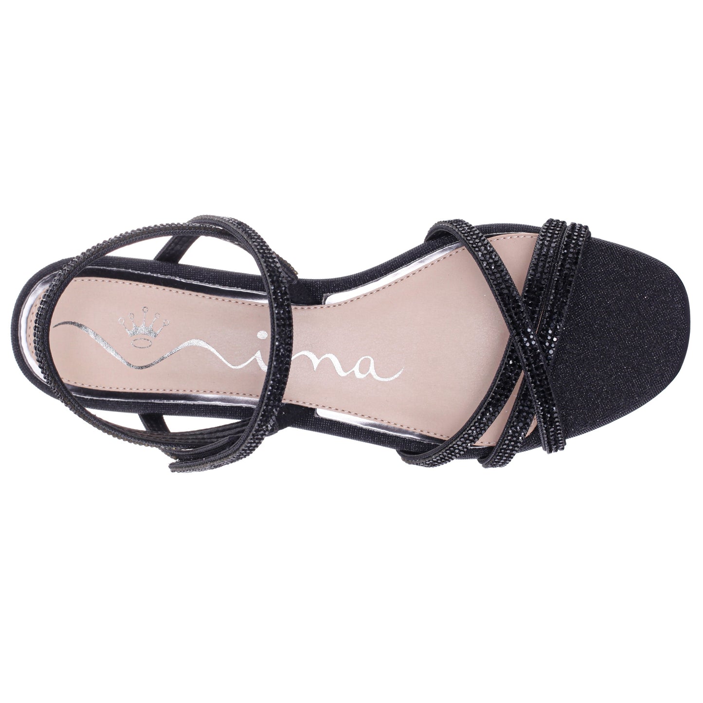 Nina Shoes Sonja Black Sandal Flat-Shoe Sandals