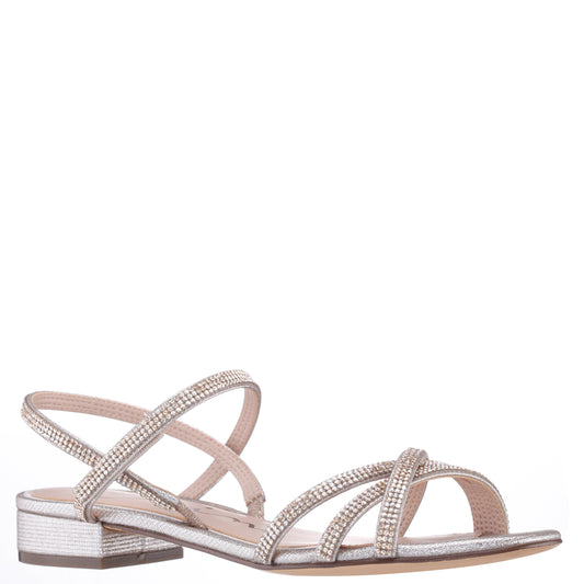 Nina Shoes Sonja Platino Sandal Flat-Shoe Sandals