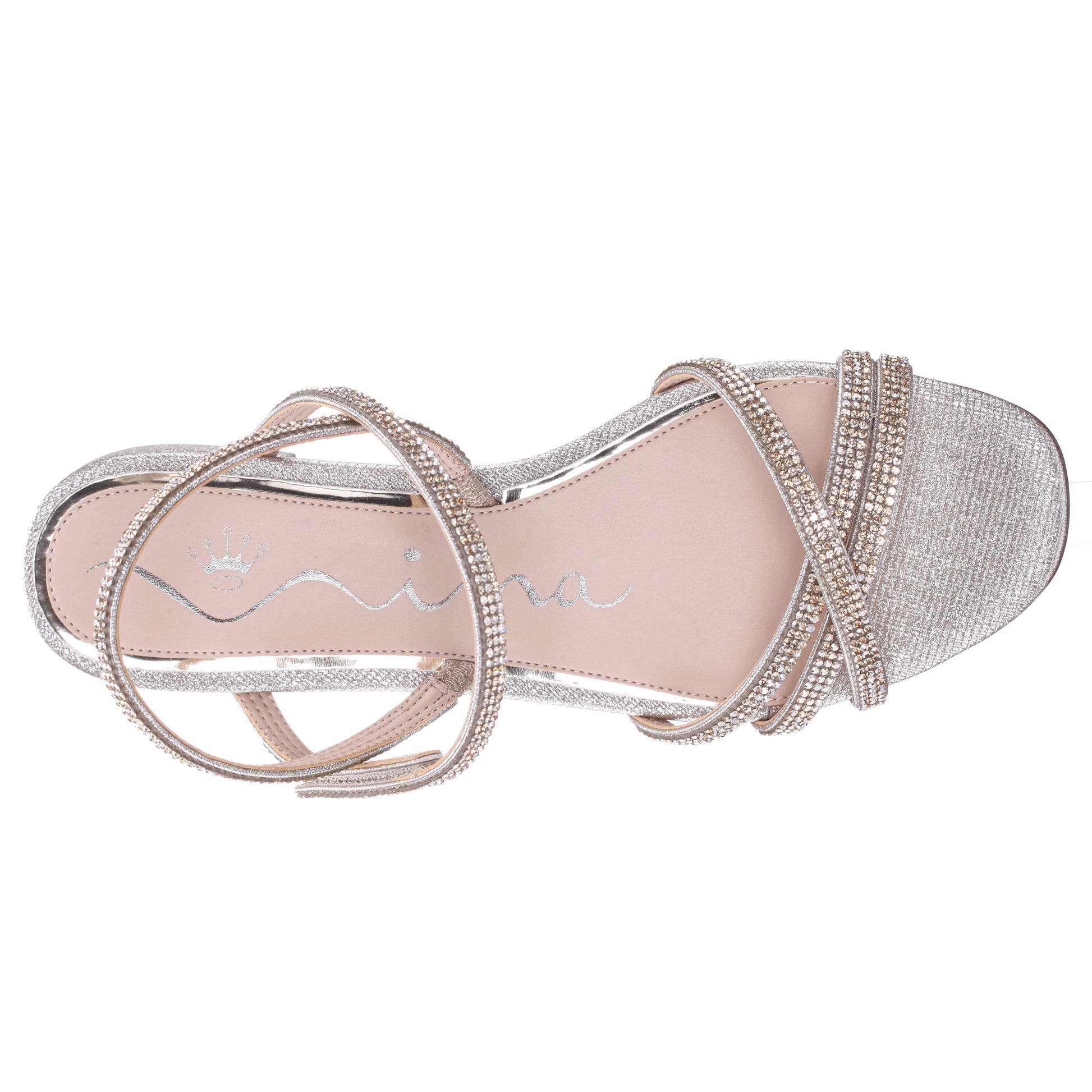Nina Shoes Sonja Platino Sandal Flat-Shoe Sandals