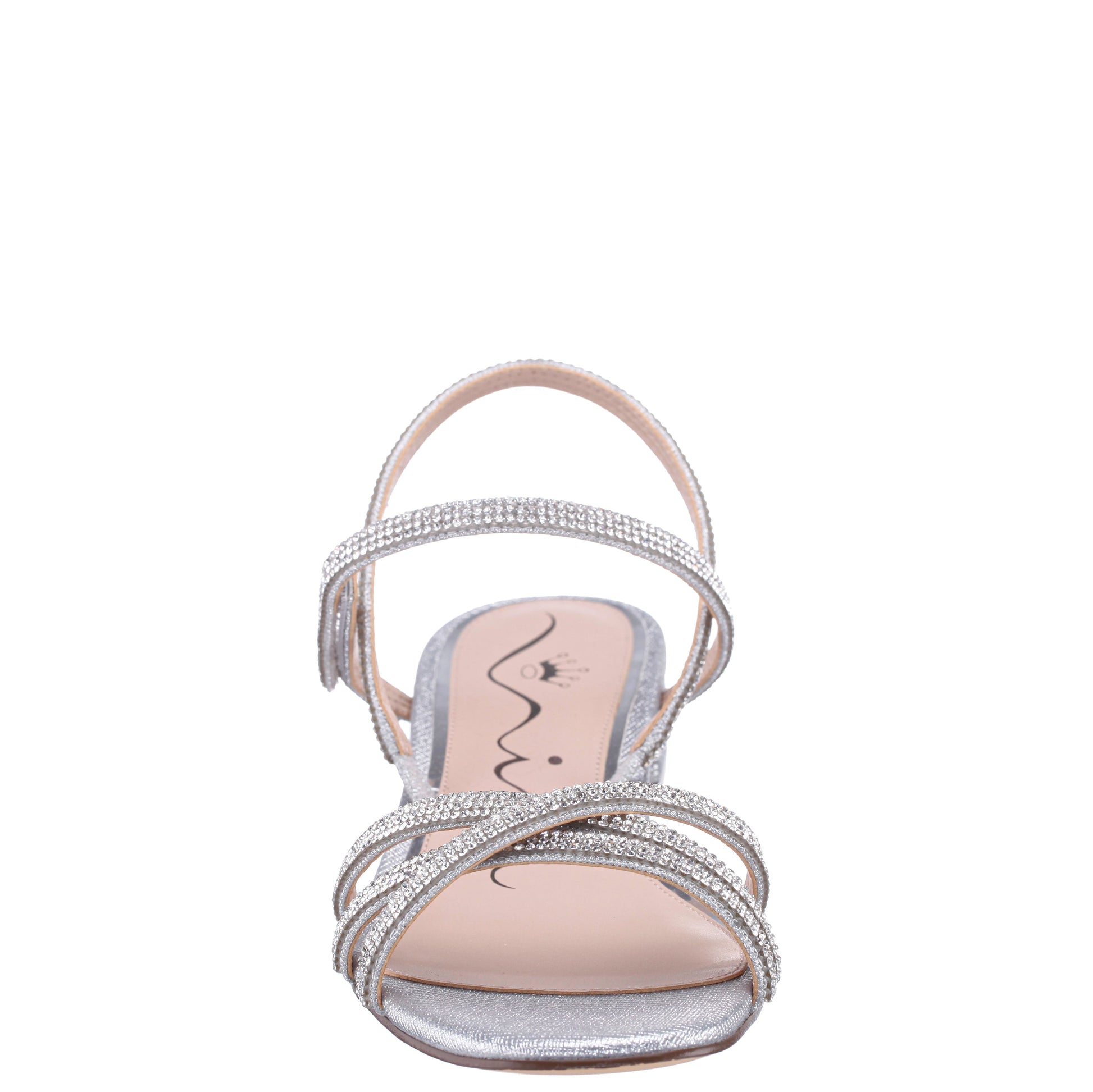 Nina Shoes Sonja Silver Sandal Flat-Shoe Sandals