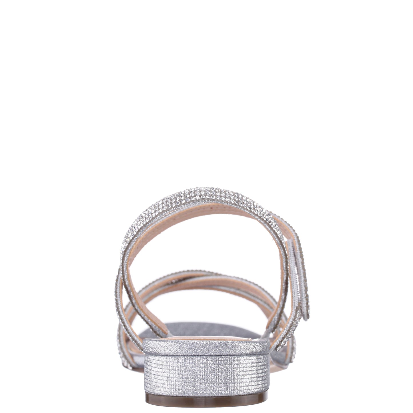 Nina Shoes Sonja Silver Sandal Flat-Shoe Sandals