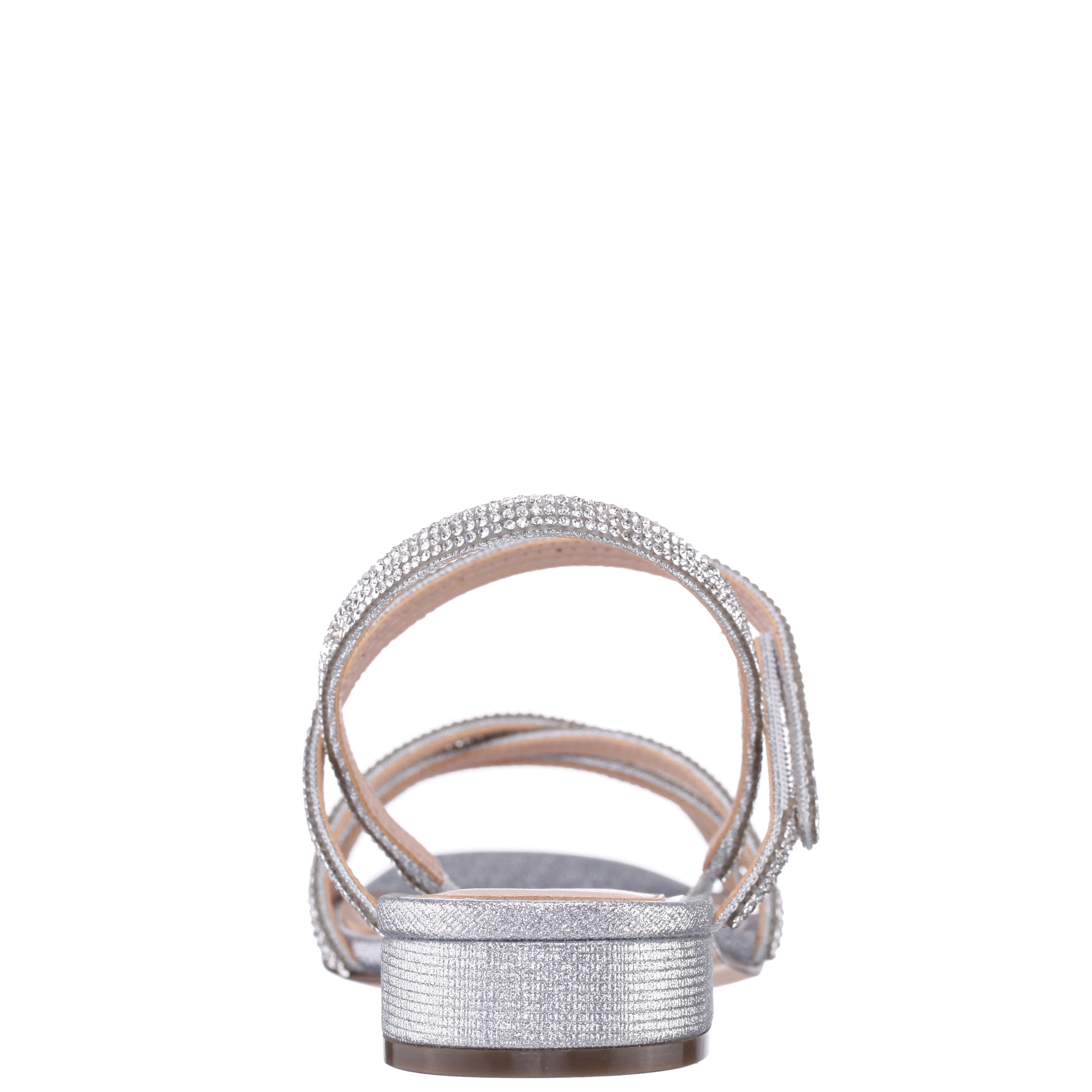 Nina Shoes Sonja Silver Sandal Flat-Shoe Sandals