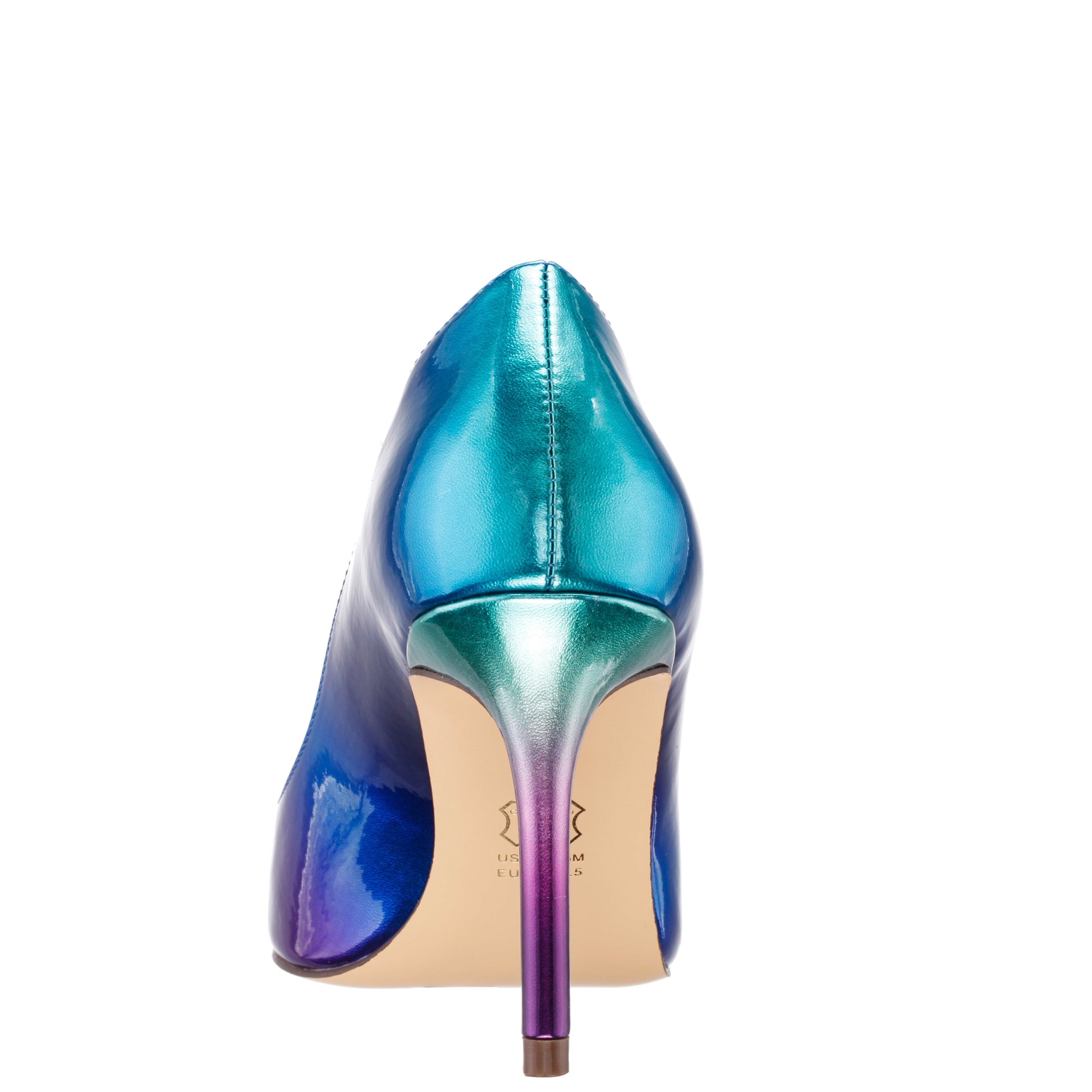 Nina Shoes Nina85 Blue Ombre Patent Leatherette High-Heel Classic Pump