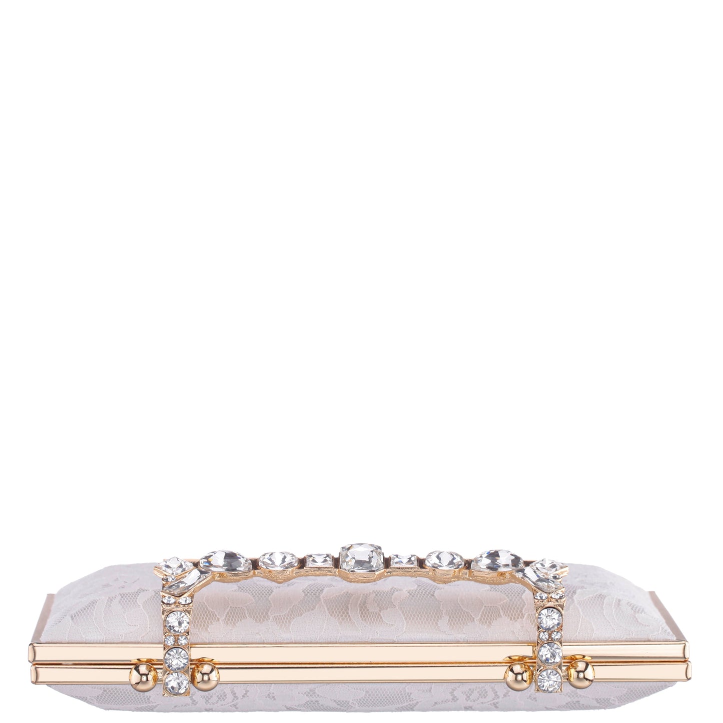 Nina Shoes Boujee-L Beige Lace Minaudiere