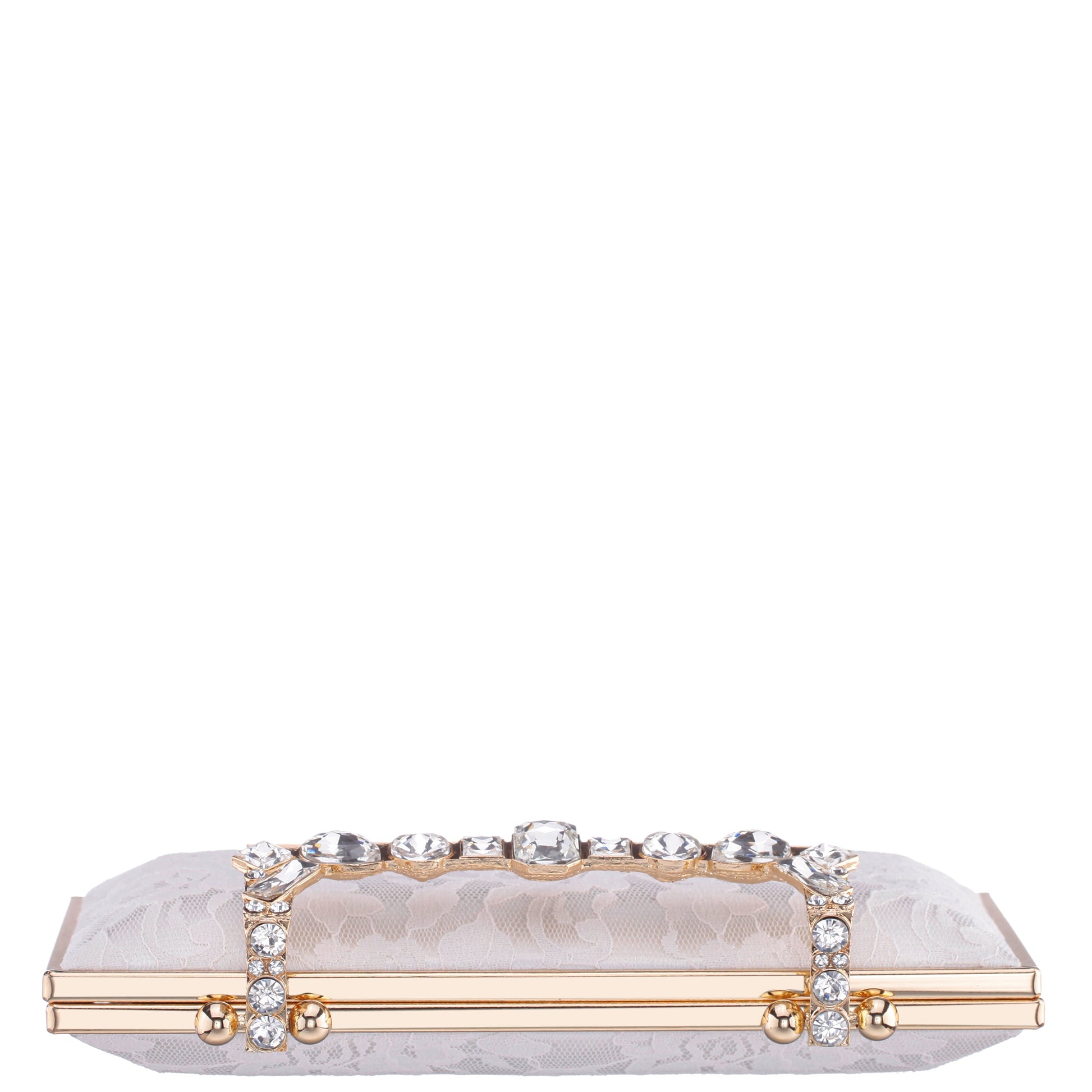 Nina Shoes Boujee-L Beige Lace Minaudiere