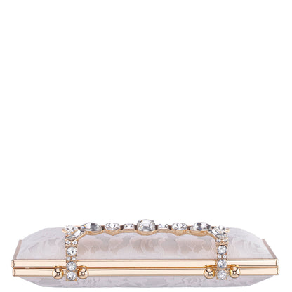 Nina Shoes Boujee-L Beige Lace Minaudiere