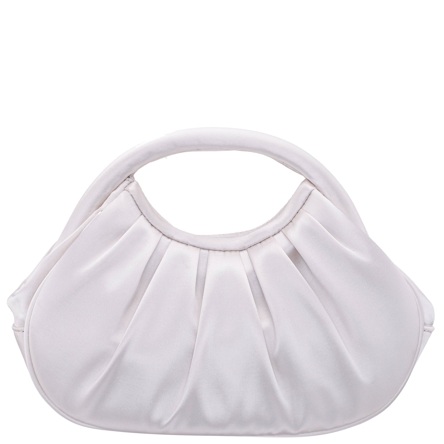 Nina Shoes Bren Beige Satin Handle Satchel