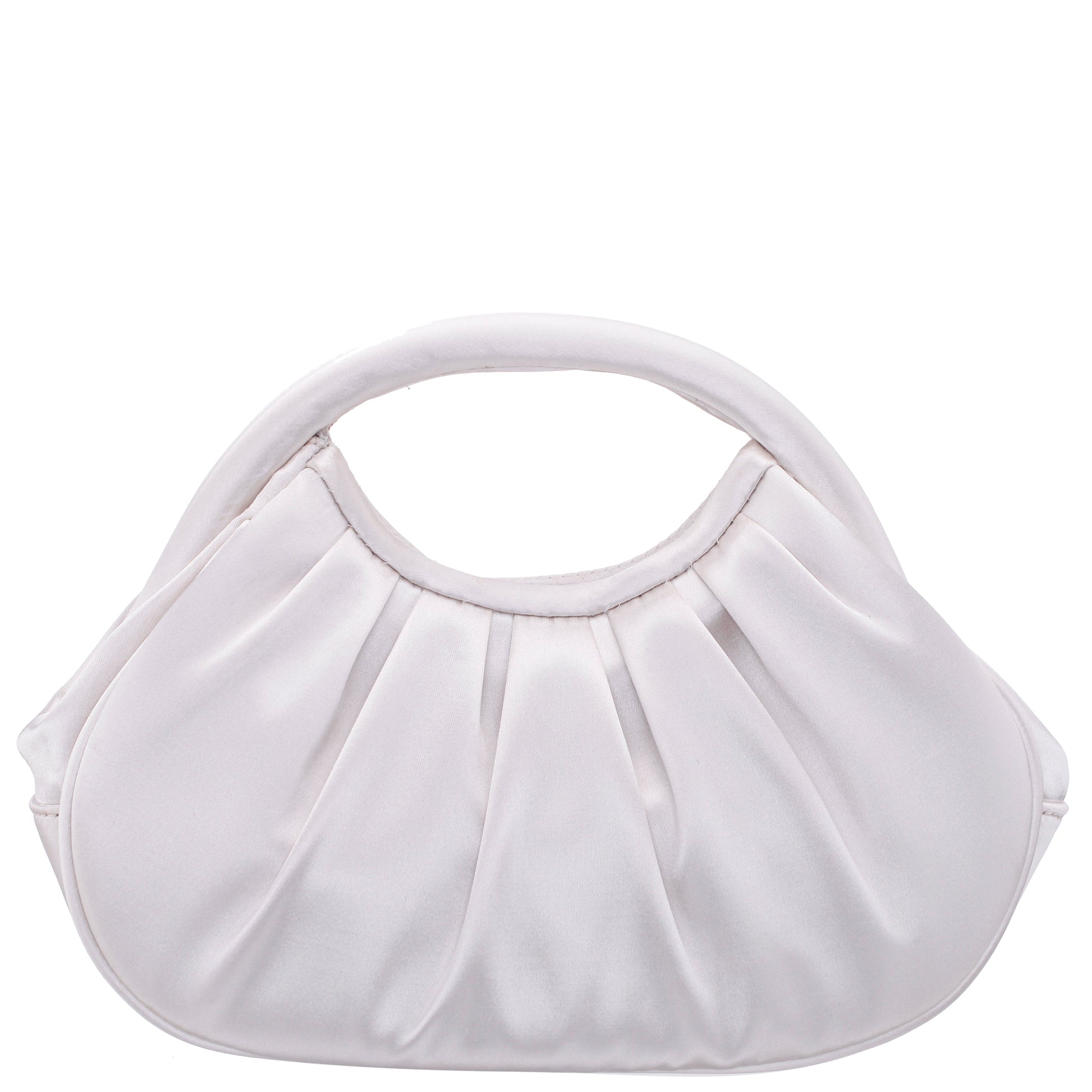Nina Shoes Bren Beige Satin Handle Satchel
