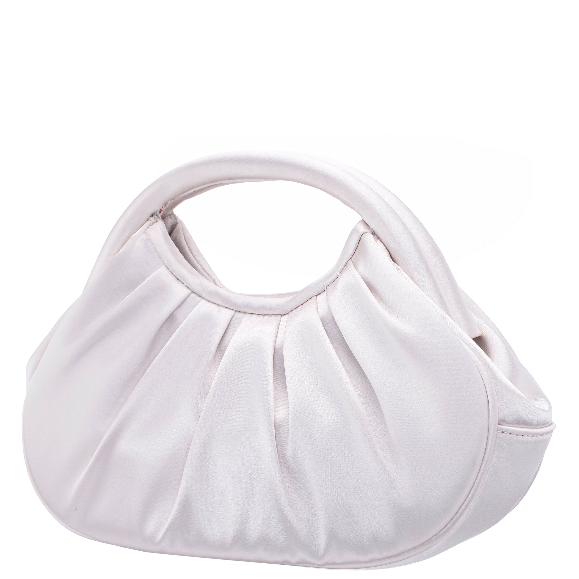 Nina Shoes Bren Beige Satin Handle Satchel