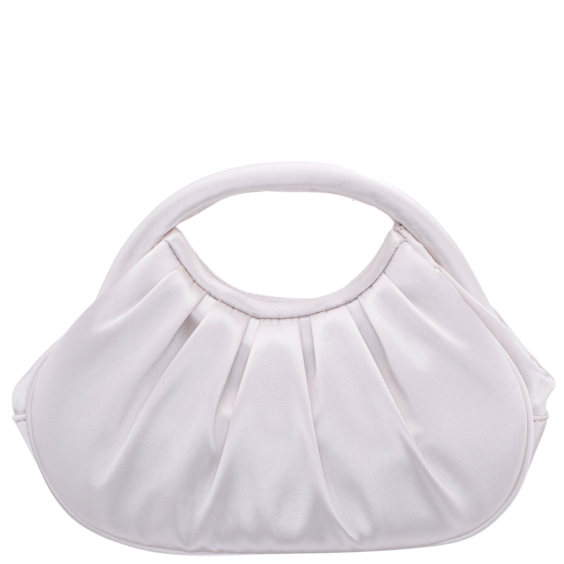 Nina Shoes Bren Beige Satin Handle Satchel