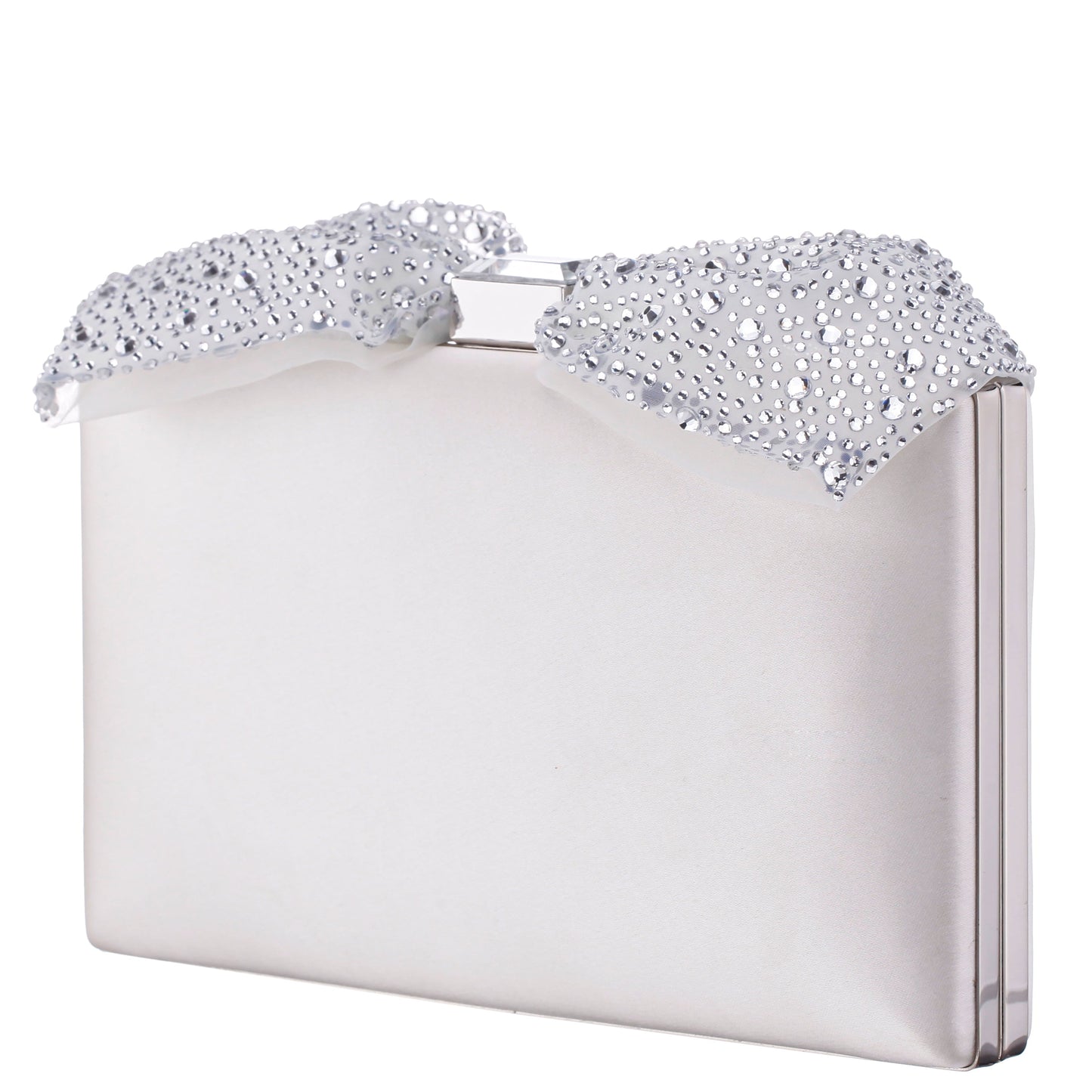 Nina Shoes Selena Beige Glass Crystals Minaudiere