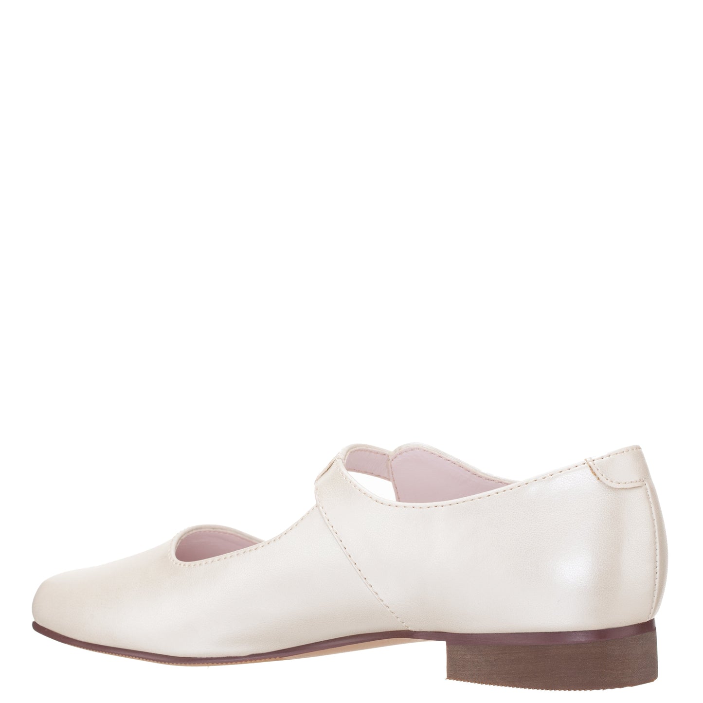 Nina Shoes Girls Bonnett Beige Pearlized Mary Jane Dress Shoes