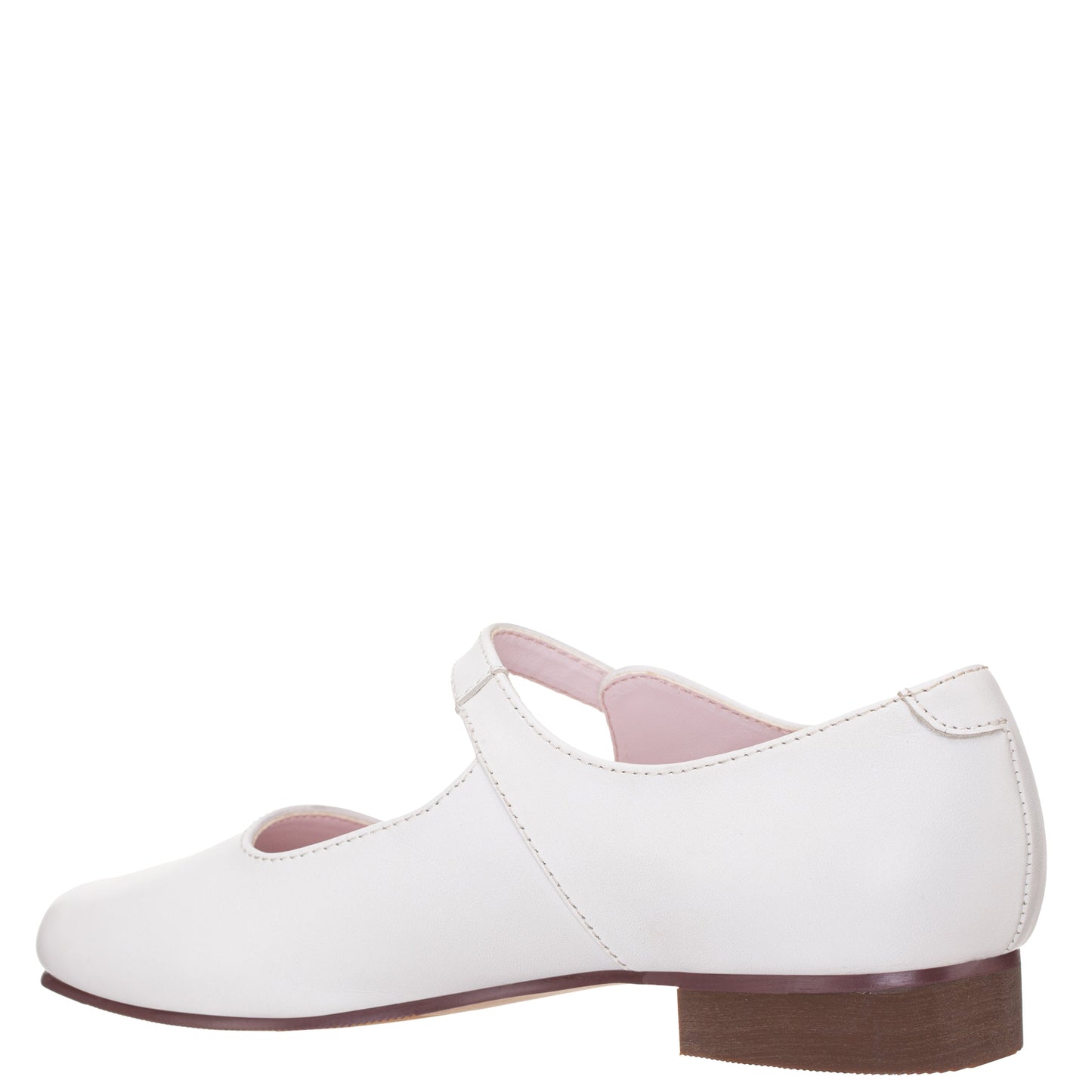 Nina Shoes Girls Bonnett White Leather Mary Jane Dress Shoes