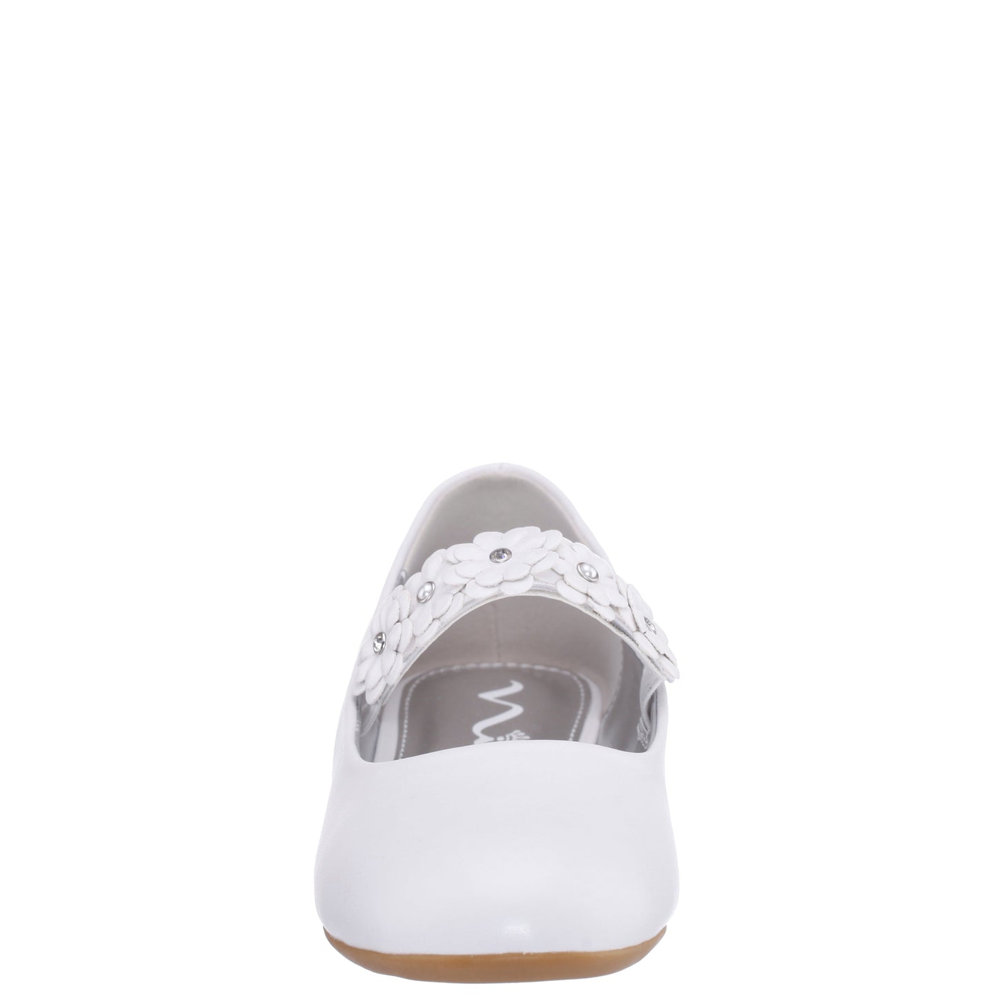 Nina Shoes Girls Rozy White Ballet Dress Shoes