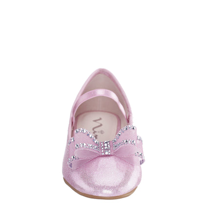 Nina Shoes Girls Sidnee Pink Ballet Dress Shoes